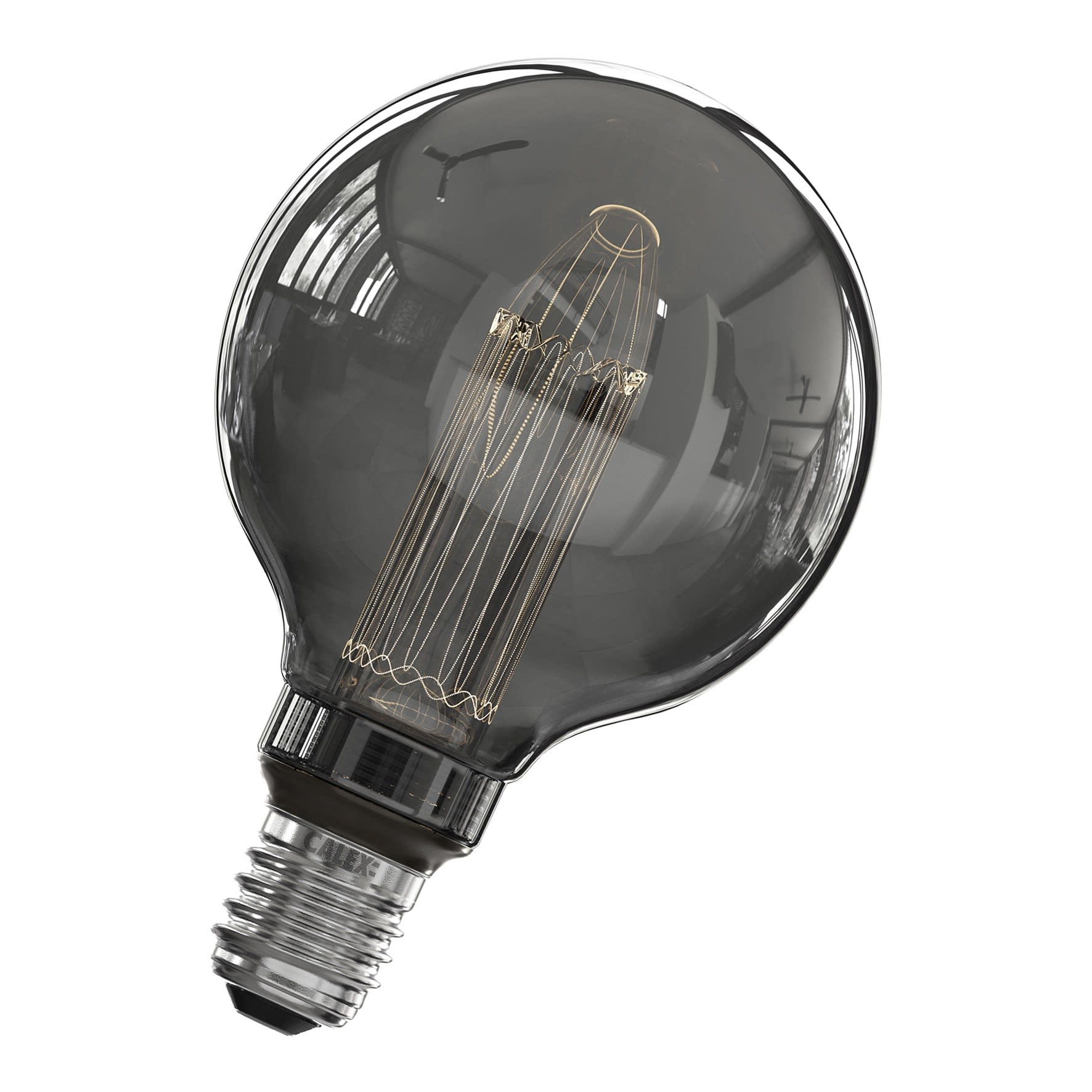 Bailey - CAL LED Fil Crown G95 E27 95x145mm 240V 3.5W 40lm 2000K Titanium Gradable