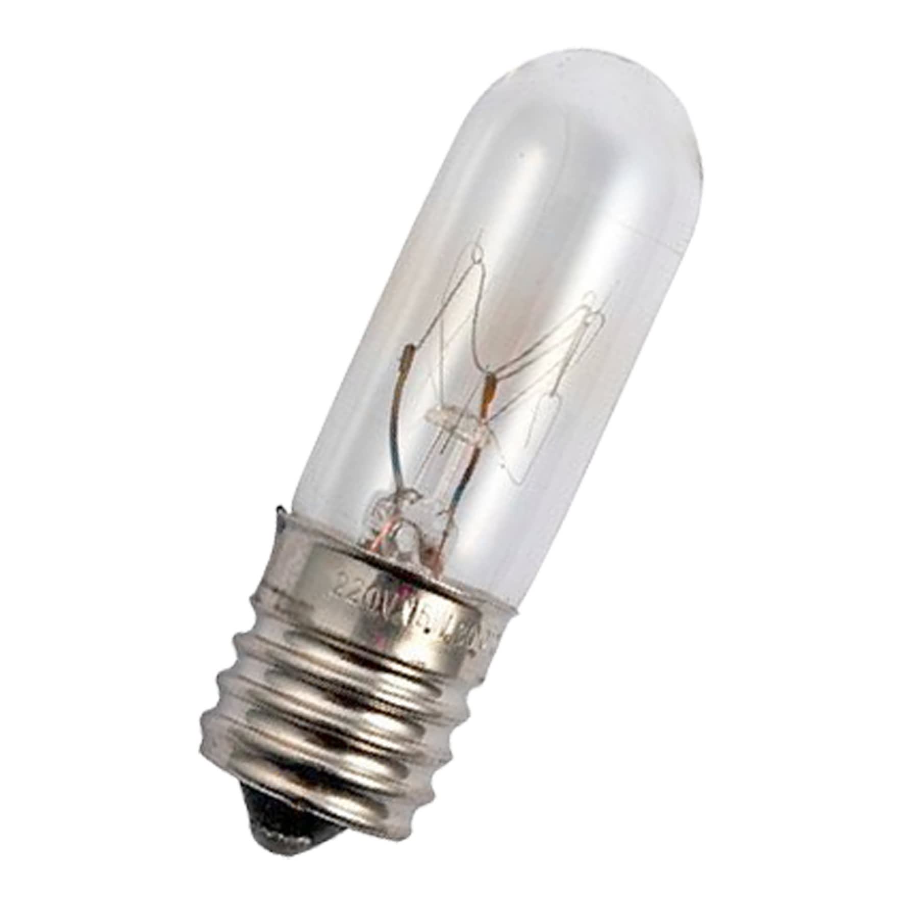 Bailey - BEE Tube T17 E17 220V 25W RC Clair 17x57mm RC Résistantes aux vibrations 2000h