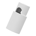 Bailey - CAL Serre-câble 15x24mm Alu Blanc 5pcs pour cordons textiles