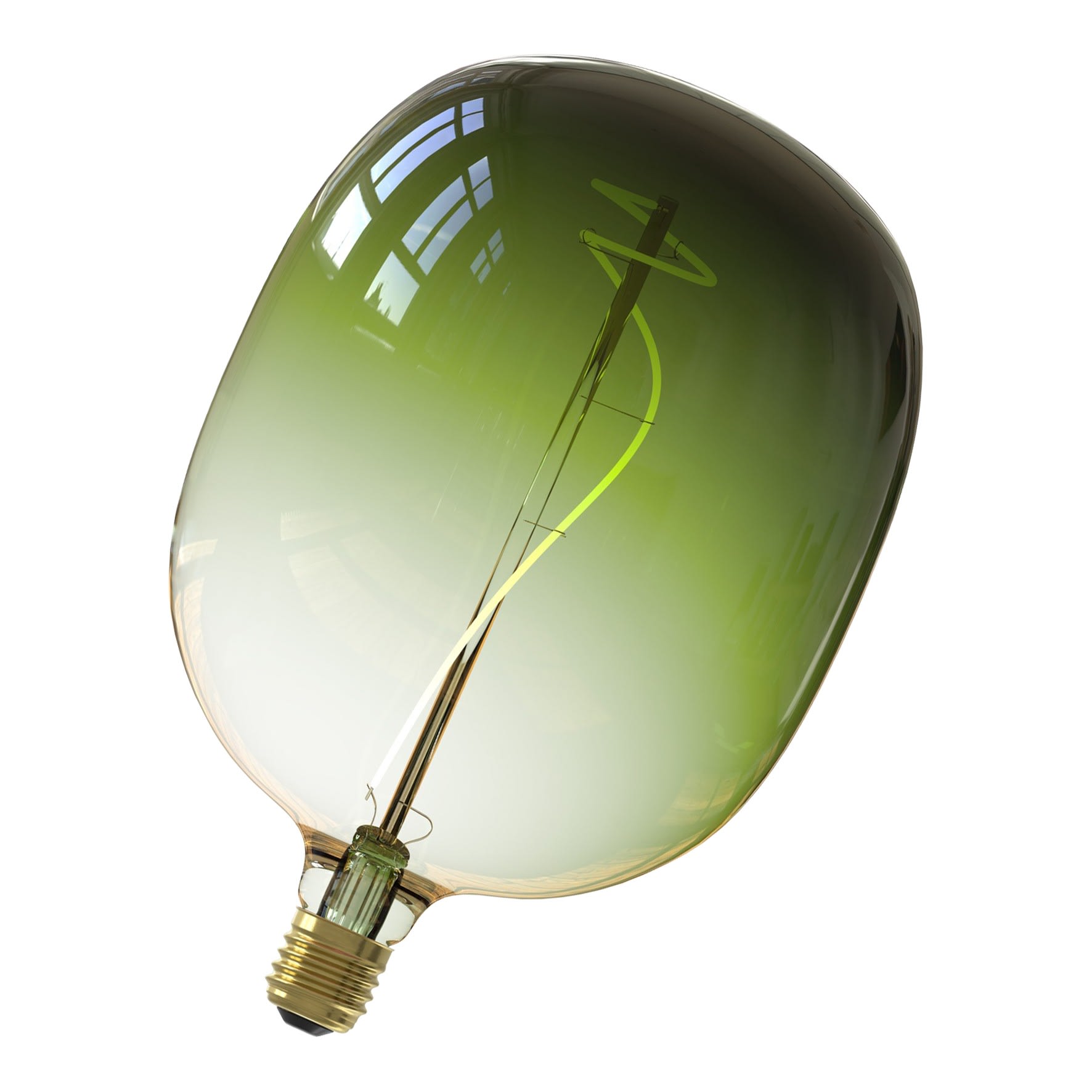 Bailey - CAL LED Fil Avesta E27 170x270mm 240V 5W 130lm 1800K Vert Dégradé Gradable