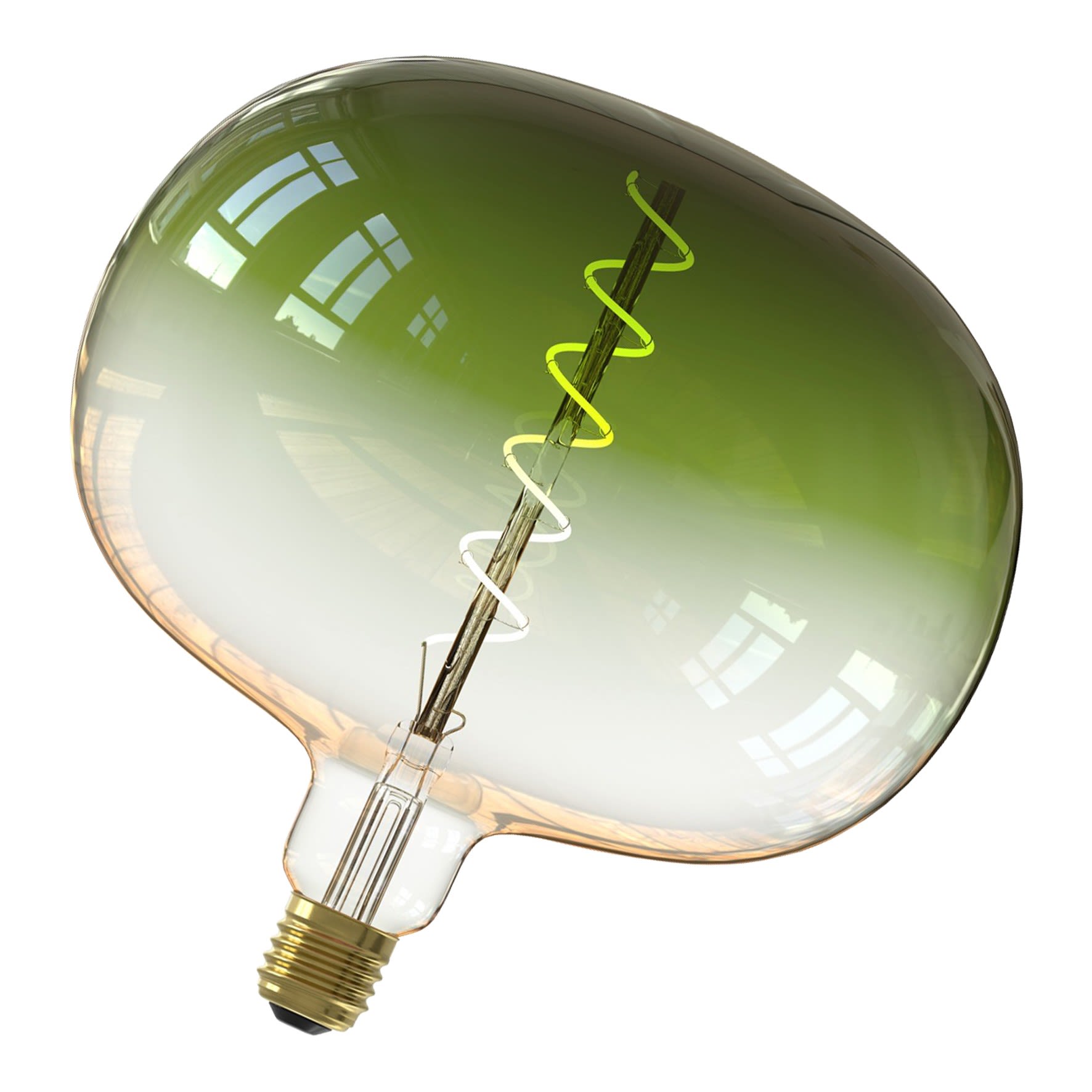 Bailey - CAL LED Fil Boden E27 220x225mm 240V 5W 140lm 1800K Vert Dégradé Gradable
