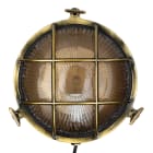 Bailey - Hublot AHOI E27 Alu Bronze Rond IP64 Extérieur Classe 1 Max 60W Câble 50cm