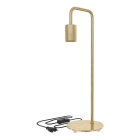 Bailey - CAL Stand Small Lampe à poser Or E27 150x530mm avec 1.5m cordon alimentation