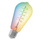 Bailey - CAL Smart WIFI LED ST64 E27 64x142mm 240V 4.9W (27W) 280lm RGB+Blanc chaud 1800K