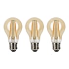 Bailey - EcoPack 3pcs LED Filament Standard A60 E27 8W 2200K Or 720lm (54W) 230V-240V