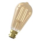 Bailey - CAL Lampe LED Filament ST64 B22d 240V 3.5W (25W) 250lm 2100K Or Gradable