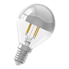 Bailey - CAL LED Filament G45 E14 240V 3.5W (25W) 250lm 2700K Calotte Argentée Gradable