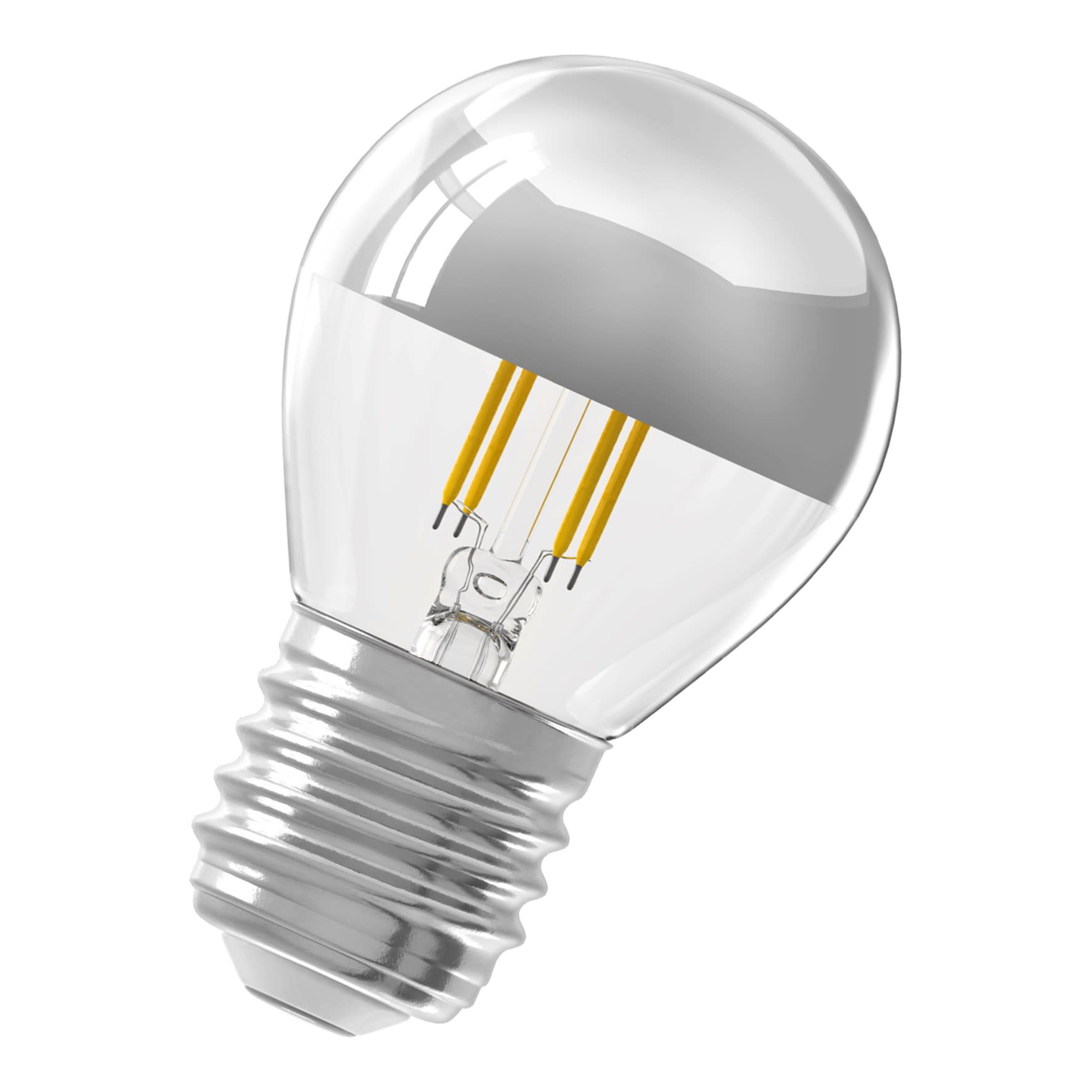 Bailey - CAL LED Filament G45 E27 240V 3.5W (25W) 250lm 2700K Calotte Argentée Gradable