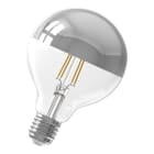 Bailey - CAL LED Filament G95 E27 240V 3.5W (25W) 250lm 2300K Calotte Argentée Gradable