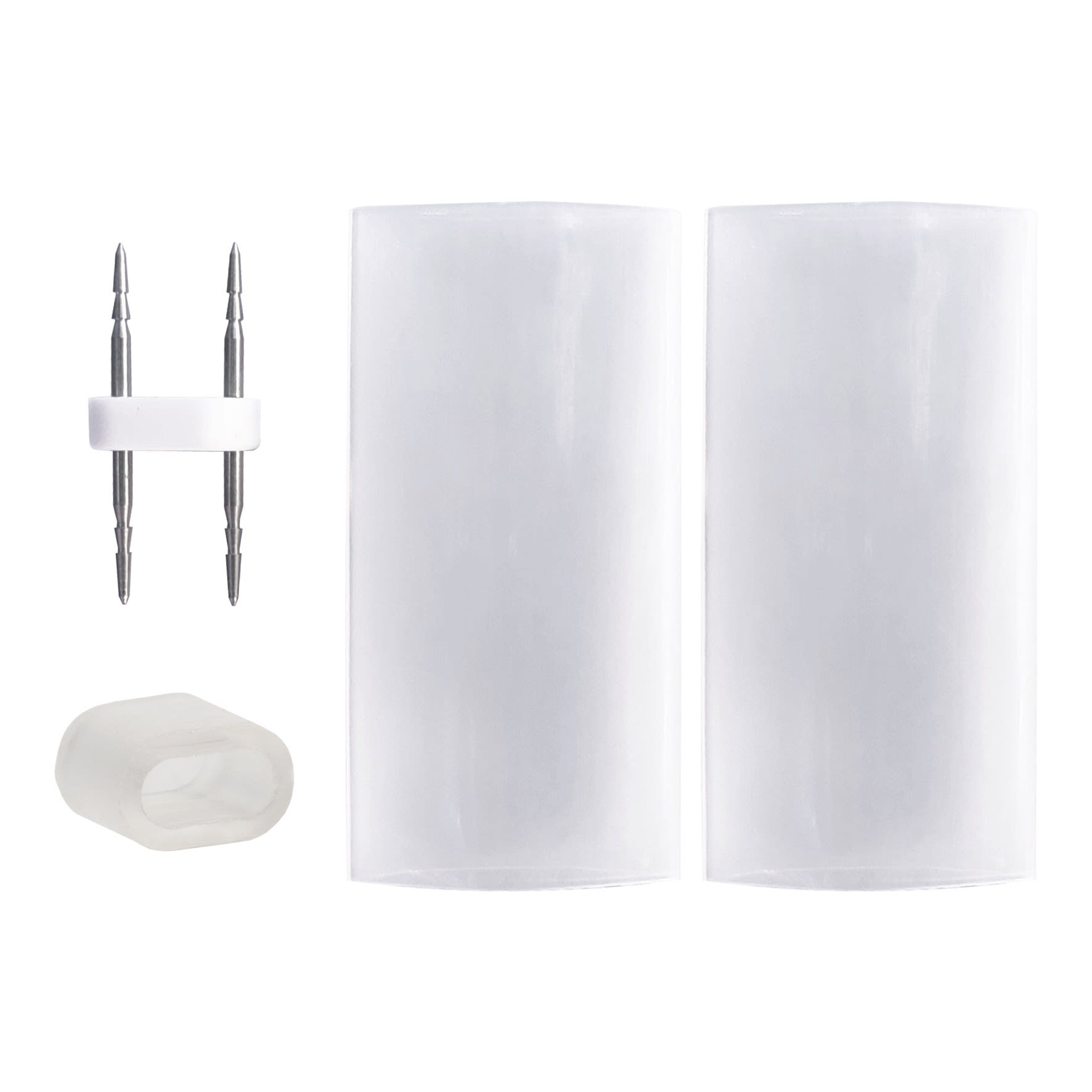 Bailey - Kit accessoires RoBust LED Rope 12x6mm ruban chantier: connecteur+embout+gaines