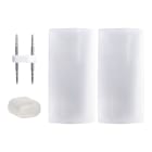 Bailey - Kit accessoires RoBust LED Rope 12x6mm ruban chantier: connecteur+embout+gaines