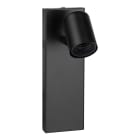 Bailey - Applique / Liseuse XL E27 Noire 6.5x20cm avec bras orientable Max 60W