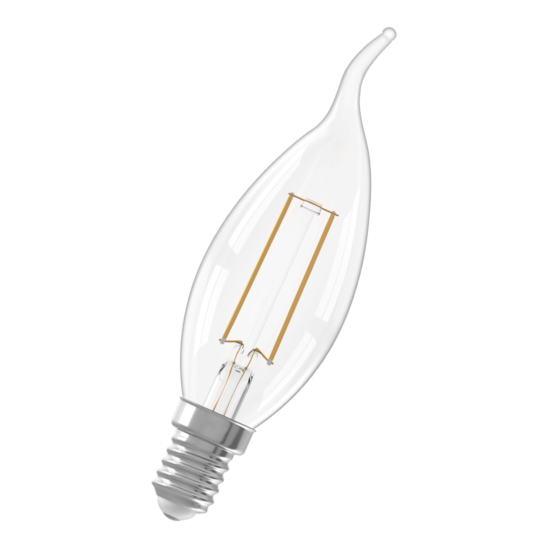 Bailey - CAL LED Filament C35 Flamme Cosy E14 240V 3.5W (25W) 250lm 2700K Clair Gradable
