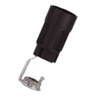 Bailey - BEE Douille pour fausse bougie E14 Thermoplastique M10x1 Noire Ø23mm 65mm