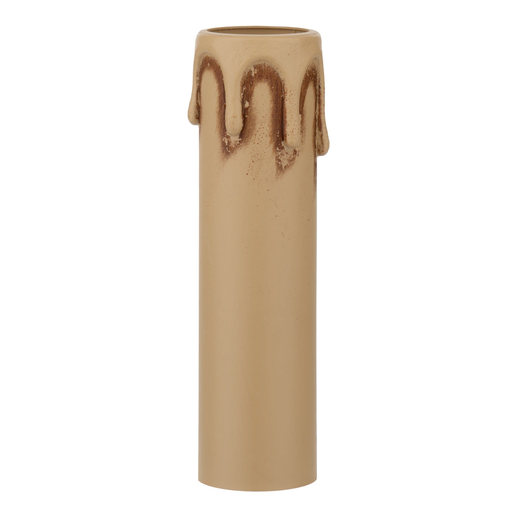 Bailey - BEE Fausse bougie E14 TP avec gouttes 24x100mm couleur ivoire antique