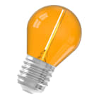 Bailey - CAL Lampe LED Sphérique G45 E27 1W Orange Translucide 240V 45x73mm