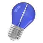 Bailey - CAL Lampe LED Sphérique G45 E27 1W Bleu Translucide 240V 45x73mm