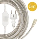 Bailey - RoBust LED Rope ruban chantier 5m 380lm/m 4000K 120° IP65 12x6mm + câble 1,5m