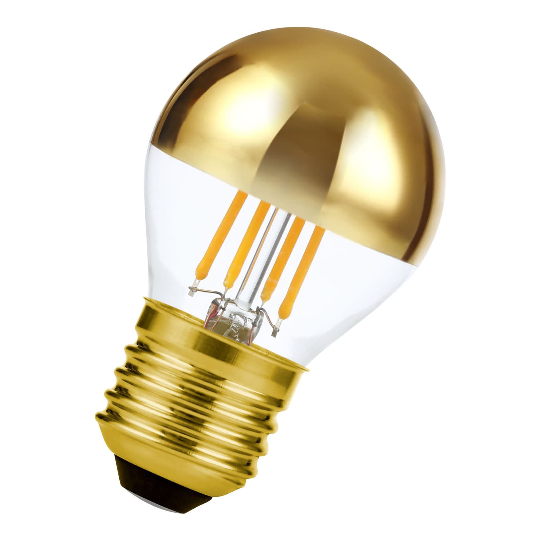 Bailey - BEE LED Filament Sphérique G45 E27 230V AC 4W 925 300lm 45x75mm P45 Calotte Doré
