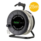 Bailey - RoBust LED Rope HO ruban chantier 25m + dérouleur 760lm/m 4000K 120° IP65 14x7mm
