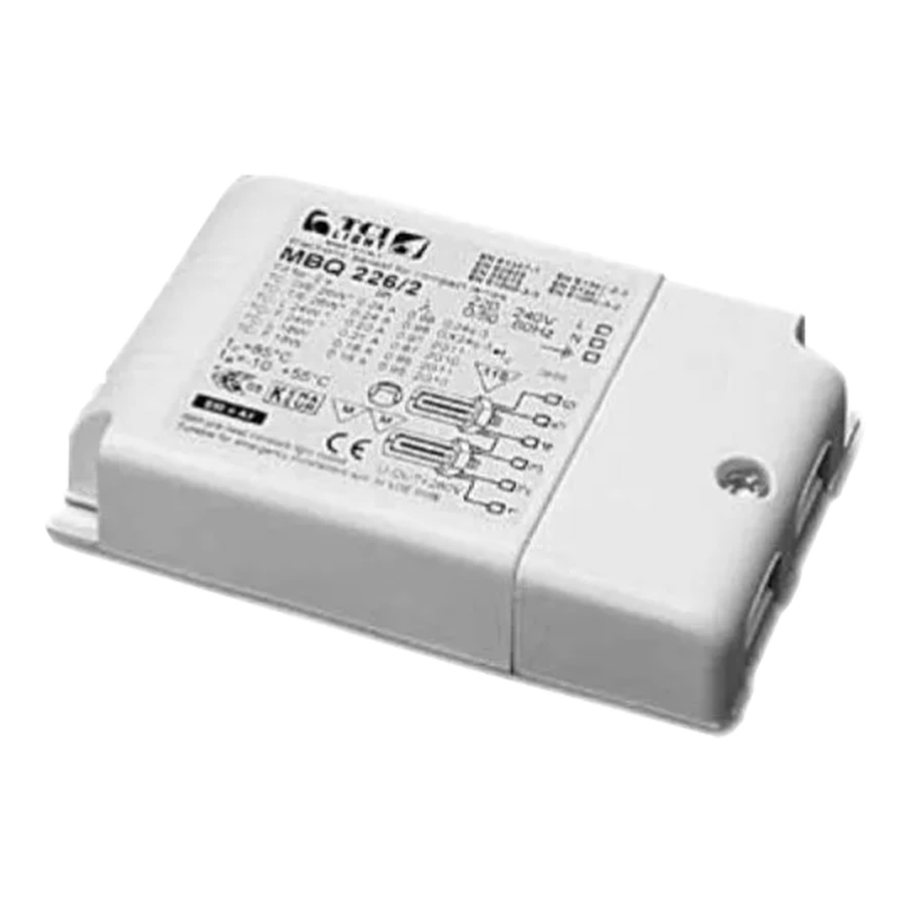 Bailey - TCI MBQ EVSA Ballast Electronique pour fluocompactes G24q-2 2x18W GX24q-2 2x18W