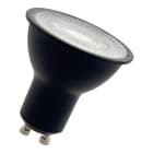 Bailey - Lampe LED PAR16 GU10 Noire 4000K 6W (65W) 450lm 38° Gradable IRC90 230V-240V