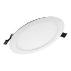Bailey - LED Downlight Slim 22W 1920lm 4000K Alu Blanc 23x225mm IP20 Encastrement 205mm