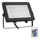 Bailey - Projecteur LED RGBW Basic 50W + Télécommande IP65 IK06 120° 220-240V Câble 0.5m