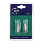 Bailey - Blister 2pcs lampes automobiles LED SV8.5 10x36mm 12V 140lm 860