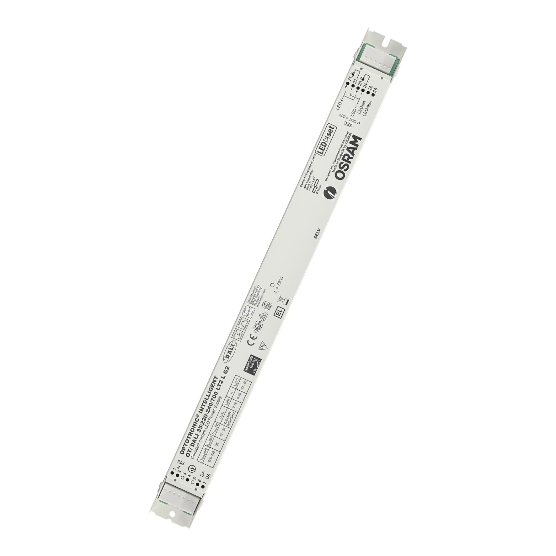 Bailey - OSR Optotronic OTi 35 220-240V 700 LT2 G2 LED driver 200mA-700mA 35W DALI