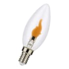 Bailey - BAI LED C35 E14 0.5W 5lm 1900K Clair Effet flamme bougie oscillante 280° 35x96mm