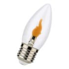 Bailey - BAI LED C35 E27 0.5W 5lm 1900K Clair Effet flamme bougie oscillante 280° 35x90mm