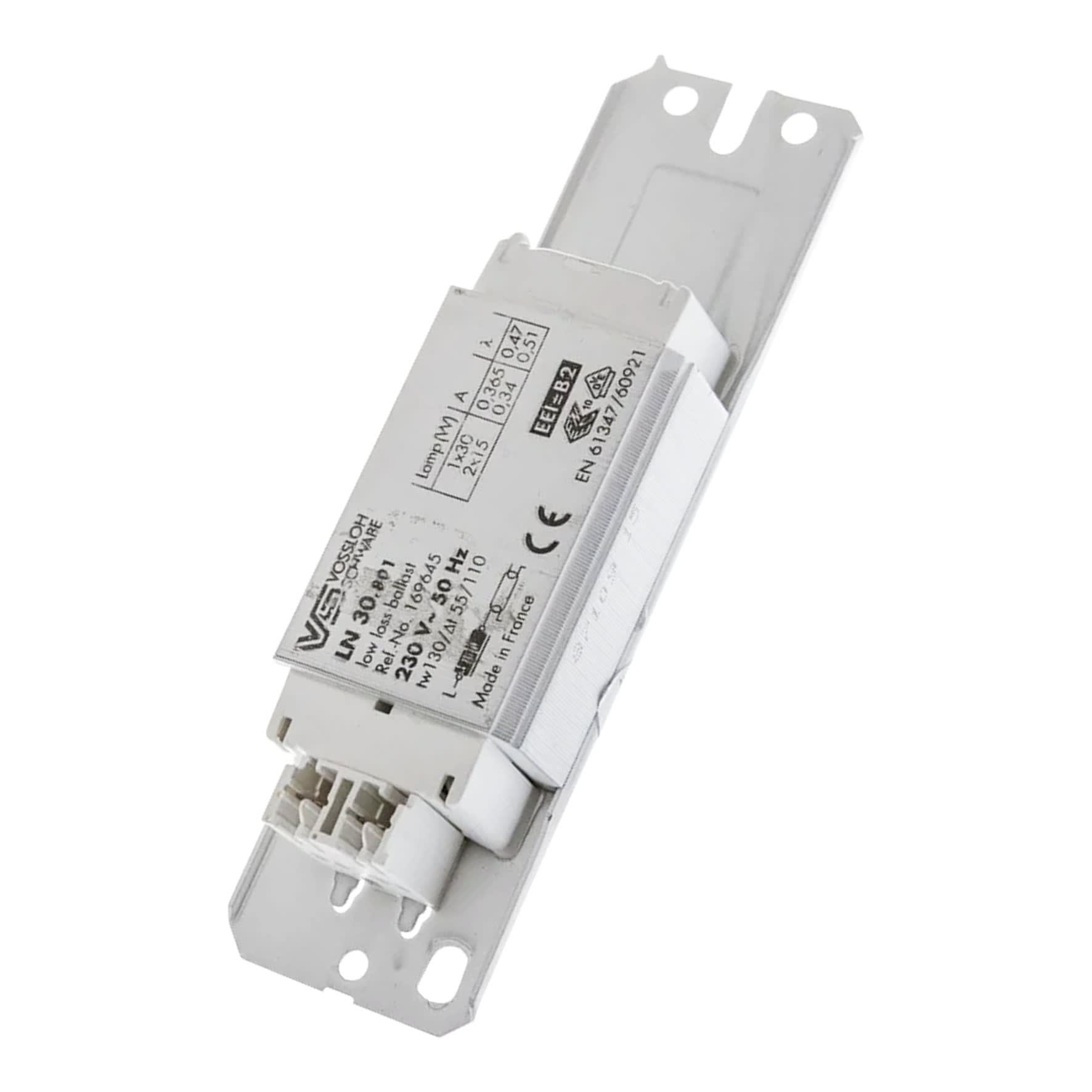 Bailey - VS 169645 Ballast conventionnel LN30.801 pour tubes 1x30W 2x15W 1x22W - 28x150mm