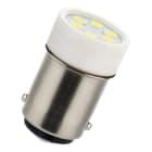 Bailey - LED miniature Ba15d Tube 16x28mm 110-130V AC/DC 8mA 1.2W 100lm Blanc 6500K