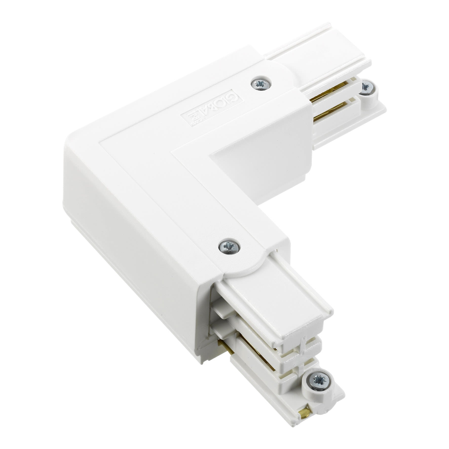 Bailey - XTS34-3 Connecteur d'angle 90° blanc pour rail triphasé 146599 - Blanc
