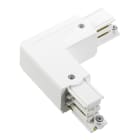 Bailey - XTS34-3 Connecteur d'angle 90° blanc pour rail triphasé 146599 - Blanc