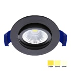 Bailey - ED-10082 Spot LED 5W CCT 2700/3000/4000K Rond Noir 60° Orientable IP65 DIM