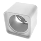 Bailey - ED-10038 Support saillie cubique pour spot LED 80-85mm - Hauteur 70mm - Blanc