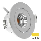 Bailey - ED-10061 Spot LED 5W DIM 2700K 60° Orientable Blanc IP54 62x23mm - Encastr. 55mm