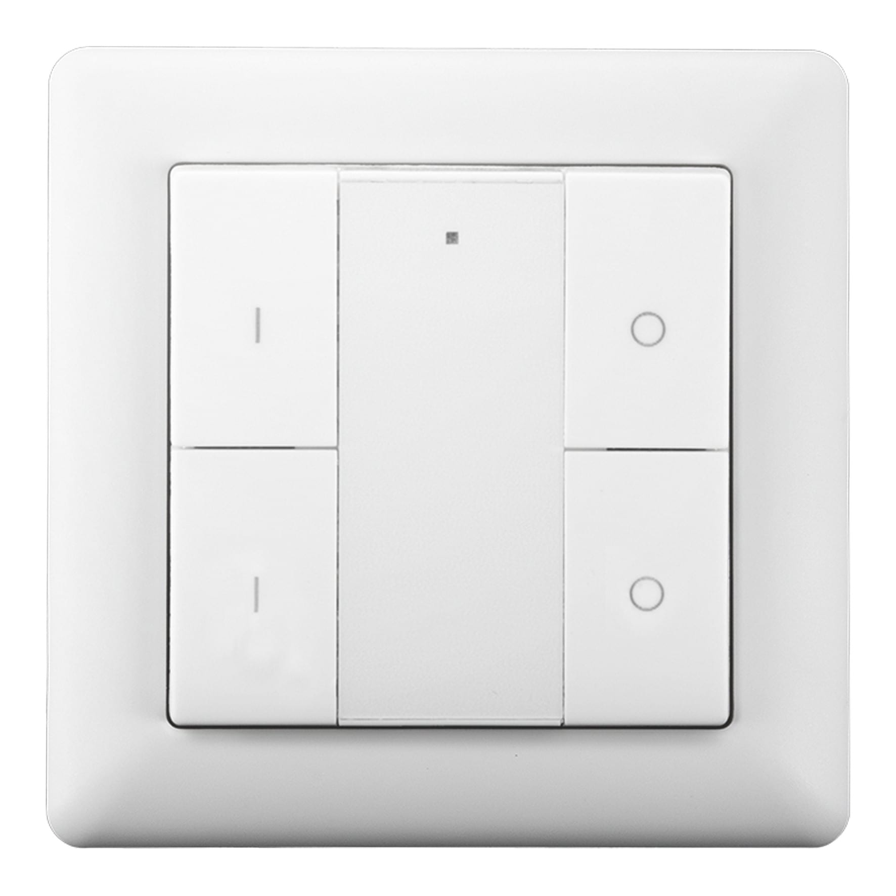 Bailey - ED-10012 Interrupteur sans fil Zigbee 2 Zones Blanc
