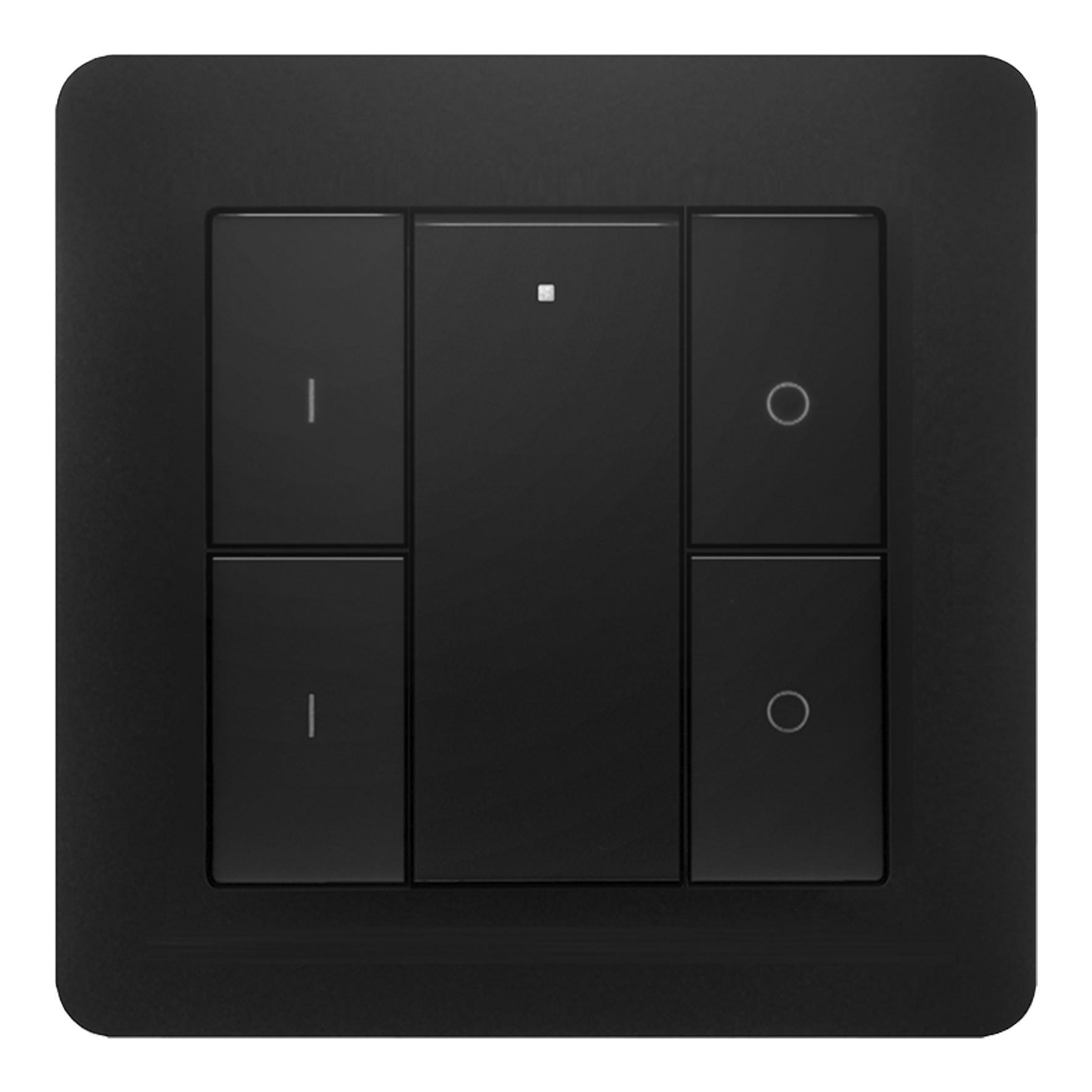 Bailey - ED-10013 Interrupteur sans fil Zigbee 2 Zones Noir