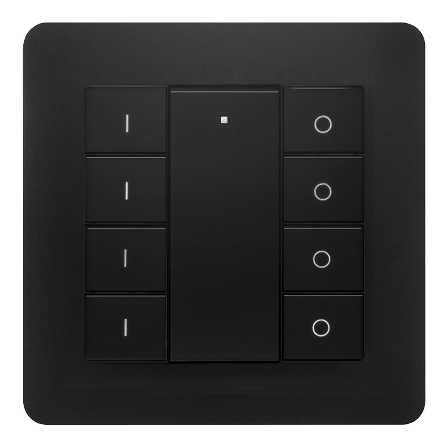 Bailey - ED-10015 Interrupteur sans fil Zigbee 4 Zones Noir