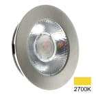 Bailey - ED-10045 Spot LED 3W DIM 2700K 90° Rond Nickel IP54 62x14mm - Encastr. 55mm