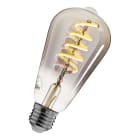 Bailey - ED-10033 LED FIL Zigbee E27 ST64 Edison 5W Smokey (Gris fumé) CCT 2000K-4000K