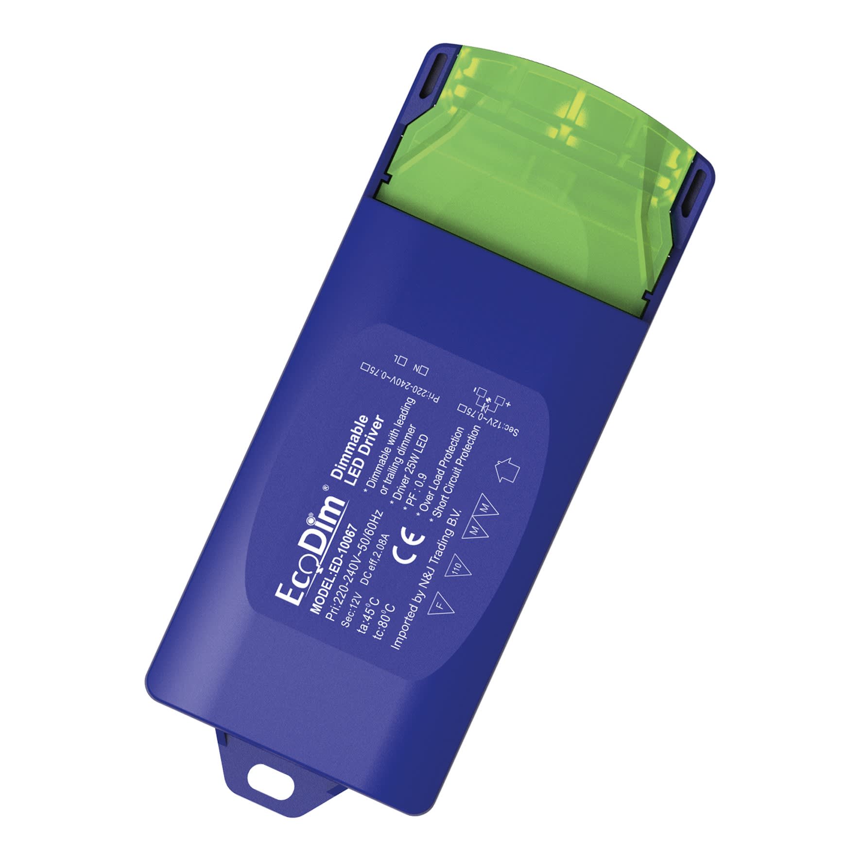 Bailey - ED-10067 Transformateur / Alimentation pour LED 12V DC 0-25W DIM Gradable