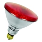 Bailey - Lampe chauffante infrarouge PAR38 E27 230V 100W Réflecteur Rouge 121x132mm