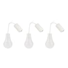 Bailey - Pack Chantier 3 douilles + LED E27 11W 1055lm 840 câble 13cm + bornier Alt. DCL