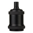 Bailey - Douille "Retro" aluminium E27 Gaine noir mat et serre-câble M10