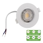 Bailey - Spot LED Switch 3CCT 3W-7W 220-500lm 3000/4000/6500K 38° Blanc mat 90x25mm IP20