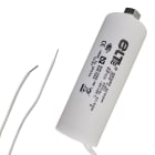 Bailey - Condensateur 20µF 250V M8x10 - pré-câblé 2x200mm 35x100mm pour lampes à décharge